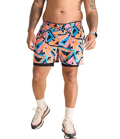 Chubbies Exploding Nachos Ultimate Training Technical Performance Lined 5.5" Inseam Shorts