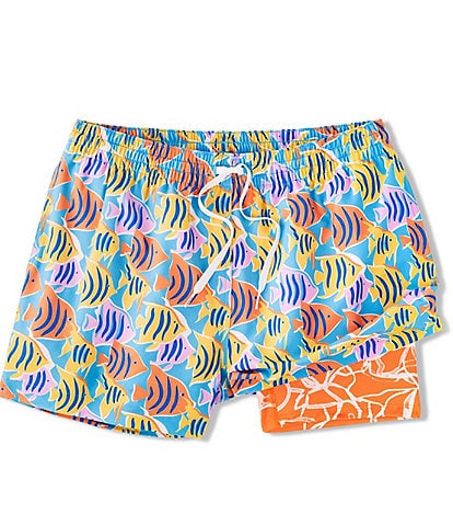 Chubbies Fish Print 5" Inseam Swim Trunks