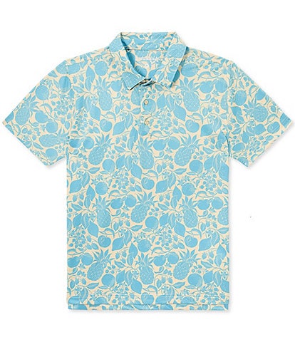 Chubbies Frutopia Printed Performance Short Sleeve Polo Shirt