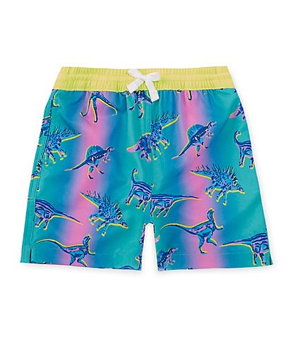 Chubbies Little Boys 2T-6 Family Matching Dino Delights Swim Trunks