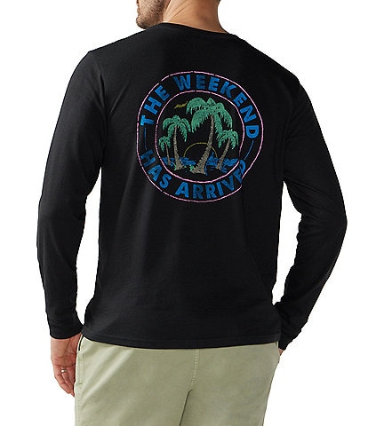 Chubbies Long Sleeve The Relaxer Graphic T-Shirt
