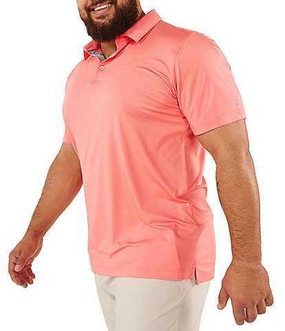 Chubbies New England Short Sleeve Solid Performance Polo Shirt