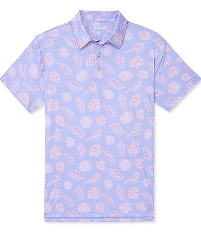 Chubbies Shell Yeah Short Sleeve Performance Knit Polo