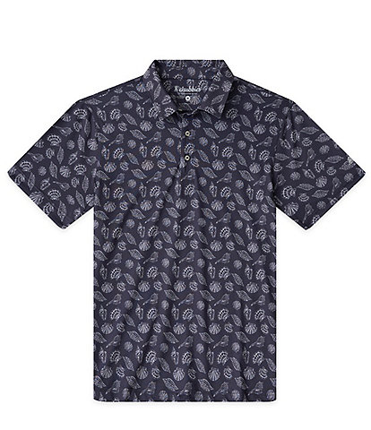 Chubbies Shell Yeah Short Sleeve Performance Knit Polo