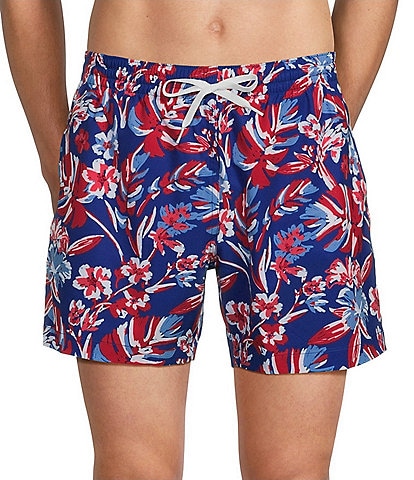 Chubbies Star Spangled Blooms 5.5#double; Inseam Swim Trunks