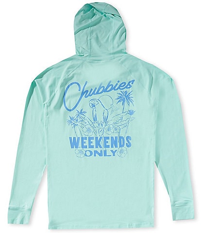 Chubbies Sun Long Sleeve Lightweight Performance Hoodie
