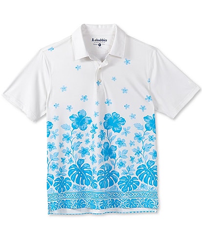 Chubbies Tablewear Short Sleeve Knit Polo Shirt