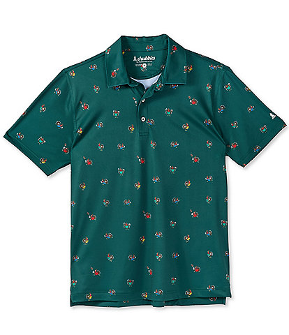 Chubbies The Gravy Game Knit Performance Polo Shirt