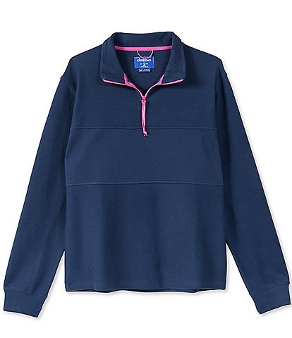 Chubbies The Midnight Marine Quarter Zip Pullover