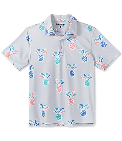 Chubbies The Prickle Down Economic Knit Performance Polo Shirt