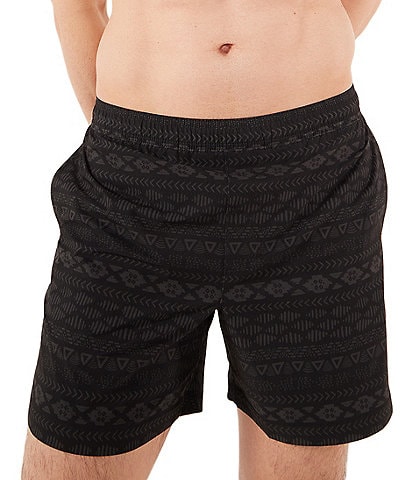 Chubbies The Ready Set Geometric 5.5#double; Inseam Athlounger Shorts