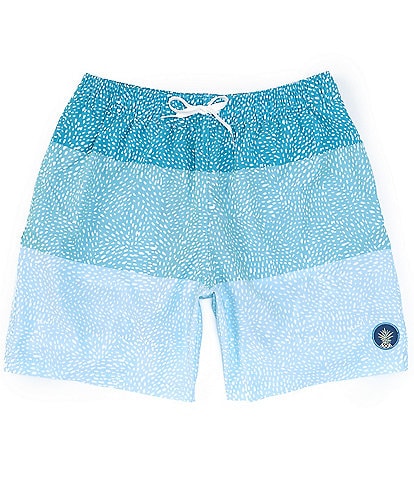 Chubbies The Whale Sharks Family Matching Compression-Lined 7#double; Inseam Swim Trunks