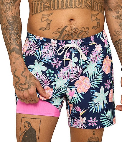 Chubbies Tropic Like Its Hot 5.5#double; Swim Trunks
