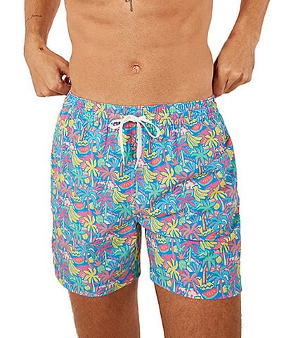 Chubbies Family Matching Tropical Classic 5.5#double; Inseam Swim Trunks