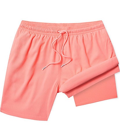 Chubbies Wave Texture 5.5#double; Inseam Swim Trunks