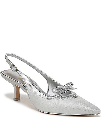 Grey kitten heel shoes on sale