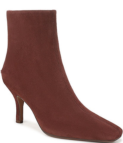 Circus NY by Sam Edelman Laura Suede Pointed Toe Kitten Heel Booties