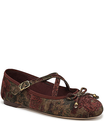 Circus NY by Sam Edelman Zuri Heirloom Print Bow Ballerina Flats