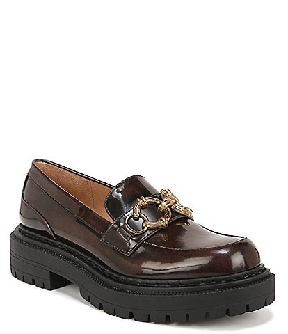 Circus NY Ella Bit Buckle Detail Lug Sole Loafers