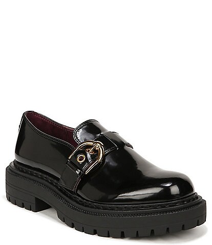 Circus NY Evan Lug Sole Buckle Detail Loafers