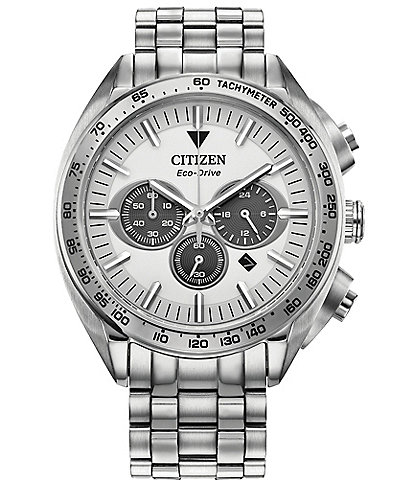 Citizen Men's Carson Chronograph Stainless Steel Bracelet Watch