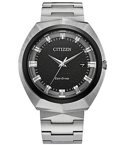 Citizen Men's Eco-Drive Quartz Analog Stainless Steel Bracelet Watch