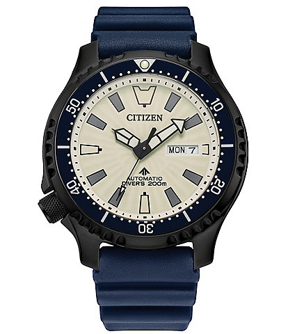 Citizen Men's Promaster Dive Automatic Blue Strap Watch