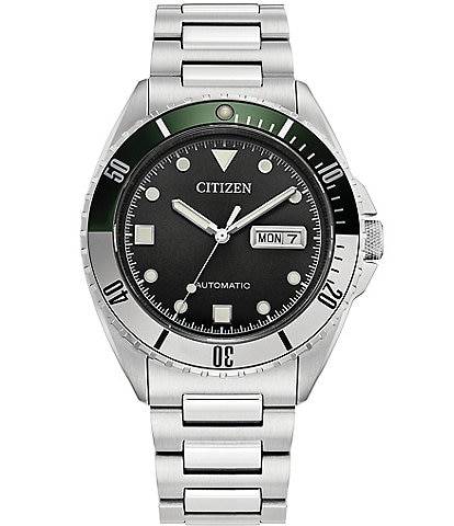 Citizen Men's Sport Automatic Silver Stainless Steel Bracelet Watch
