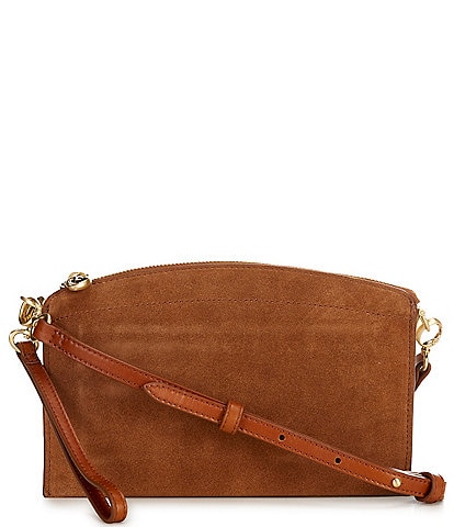 CITRINE Celeste Suede Crossbody Bag