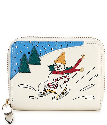 CITRINE Mr. Bingle Christmas Sled Wallet