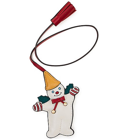 CITRINE Mr. Bingle Leather Bag Charm