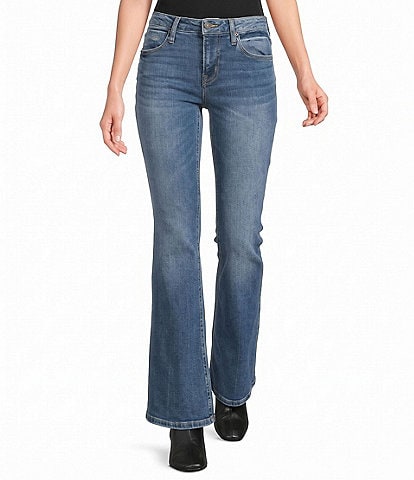 City Blues Petite Size Denim Eiffel Flared Jean