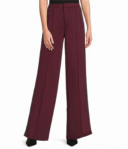 City Blues Petite Size Metallic Stripe Trouser Track Pants