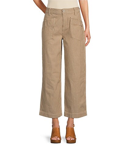 City Blues Relaxed Patch Pocket Crop Pants