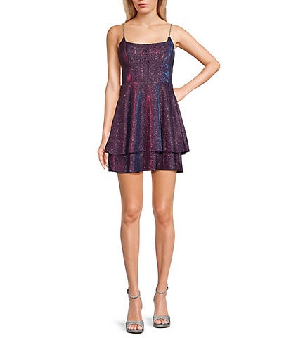 Dillards purple dresses hotsell