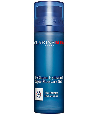 Clarins CLARINSMEN Super Hydrating Moisturizer Cooling Gel, All Skin Types