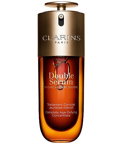 Clarins Double Serum Anti-Aging to Firm, Smooth, Boost Radiance, Refine Pores