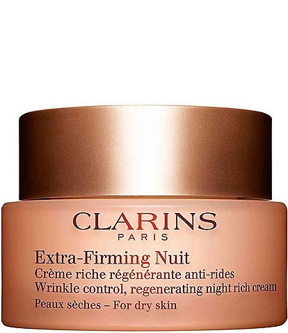 Clarins Extra-Firming Wrinkle Control Regnerating Night Cream For Dry Skin