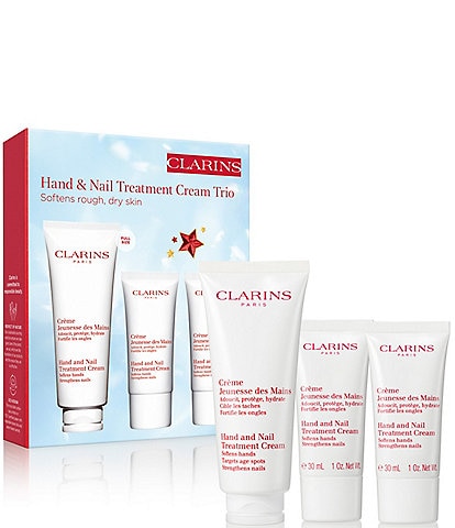 Clarins Hand and Nail Nourishing Treatment Cream Trio Set