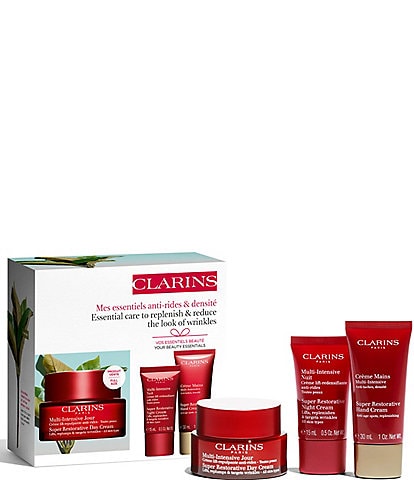 Clarins Super Restorative Anti-Aging Skincare Starter Set Limited Edition