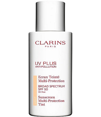 Clarins UV Plus Anti-Pollution Antioxidant Tinted Face Sunscreen SPF 50