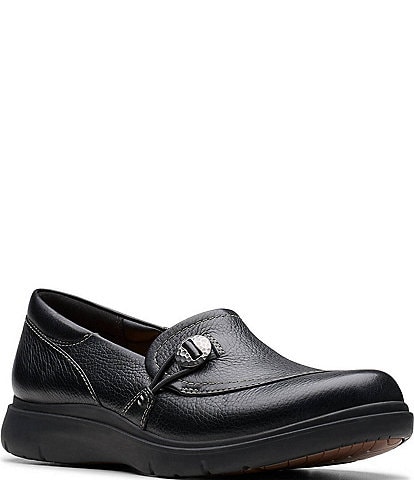 Clarks Artisan Certina Ease Leather Slip Ons