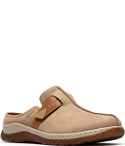 Clarks Artisan Orlene Nubuck Suede Clogs