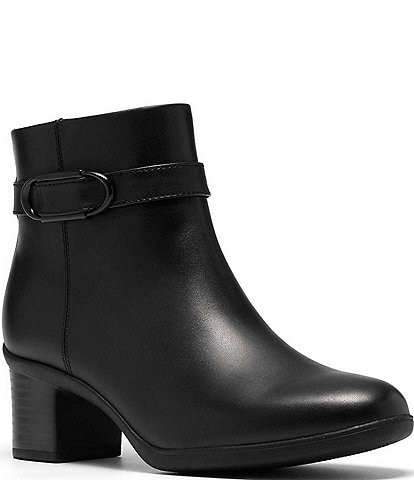 Clarks Artisan Shaya Style Waterproof Leather Booties