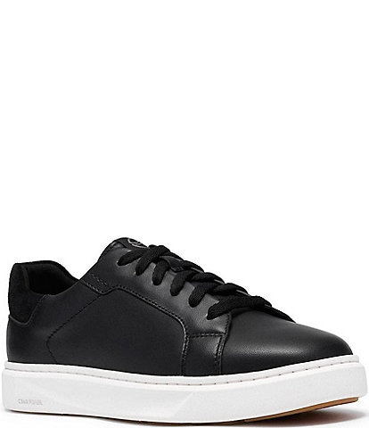 Clarks Code C Lace Up Leather Sneakers