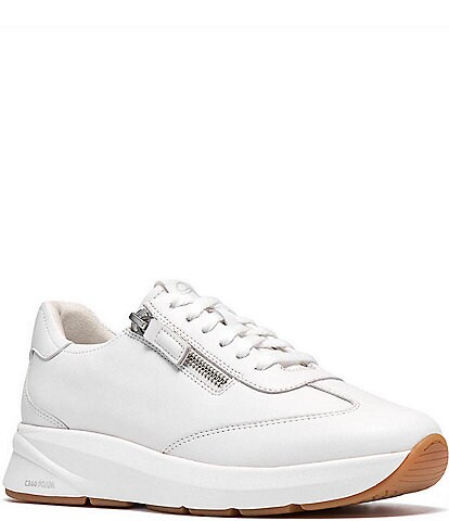 Clarks Code R Run Leather Sneakers
