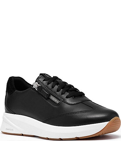 Clarks Code R Run Leather Sneakers