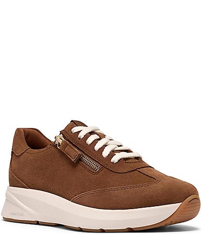 Clarks Code R Run Suede Sneakers
