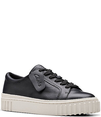 Clarks Signature Mayhill Walk Leather Sneakers