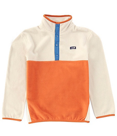 Class Club Big Boys 8-20 Long Sleeve Colorblock Fleece Pullover